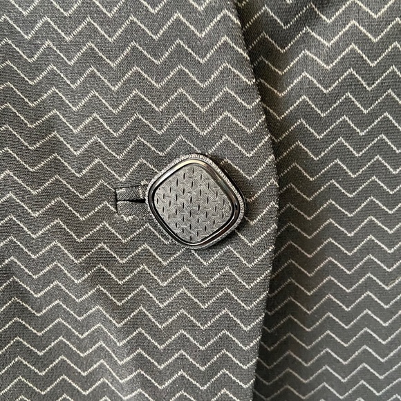Zion New York Blazer Black Single Button Size 4 - Picture 3 of 8